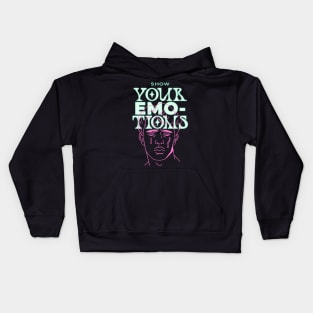 Show Your Emotions Men's Mental Health Kids Hoodie